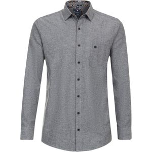 3 voor 99 | Redmond modern fit overhemd, popeline, blauw