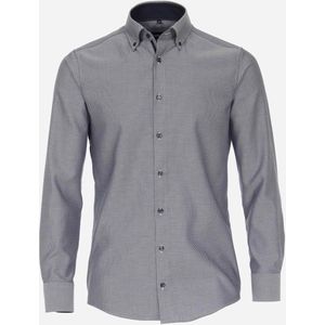 VENTI modern fit overhemd, dobby, blauw 42