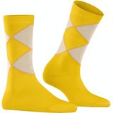 Burlington Darlington damessokken, geel (yellow) -  Maat: 36-41