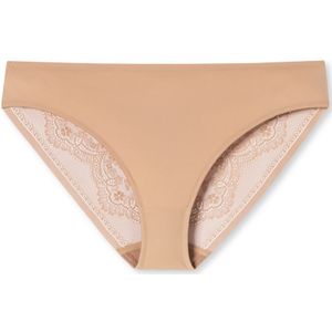 SCHIESSER Invisible Lace slip (1-pack), dames slip microvezels kant maple-kleur