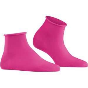 FALKE Cotton Touch damessokken kort, roze (berry)