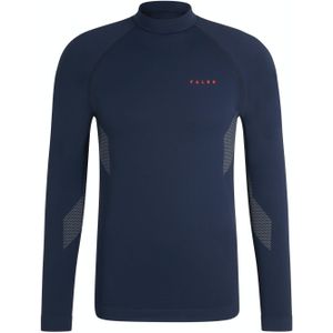 FALKE heren lange mouw shirt Maximum Warm, thermoshirt, blauw (space blue) -  Maat: L