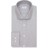 Seidensticker slim fit overhemd, structuur, groen