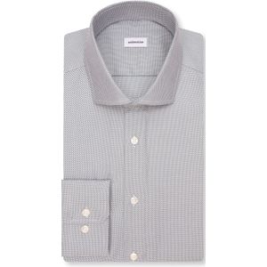 Seidensticker slim fit overhemd, structuur, groen