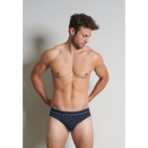 TOM TAILOR heren minislip (1-pack), donkerblauw dessin