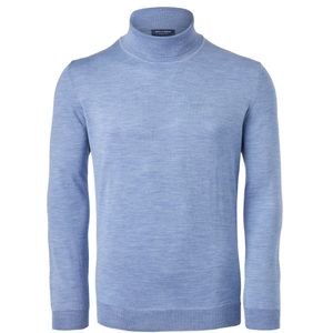 OLYMP heren coltrui wol, lichtblauw