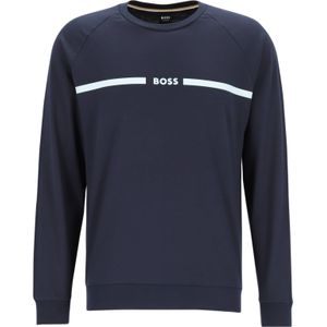 BOSS - Authentic - Sweatshirt - Donkerblauw - Heren Lounge Trui