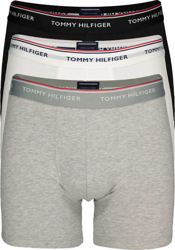 Tommy Hilfiger - Boxershorts - Multicolor - Katoen/Elastaan - Pak 3