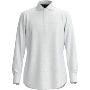 BOSS Hank slim fit overhemd, twill, blauw