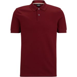 BOSS Pallas regular fit polo, pique, rood
