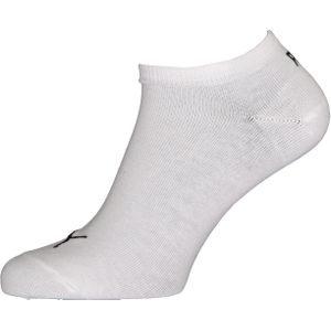 Puma unisex sneaker sokken (6-pack), wit -  Maat: 47-49