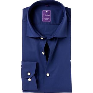 3 voor 99 | Redmond slim fit overhemd, marine blauw 39/40