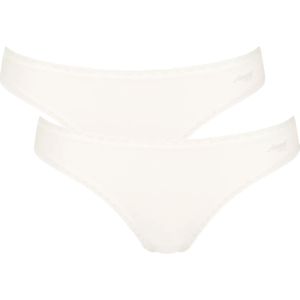 Sloggi - Women GO Brazil - Dames Slip - Wit - 2-pack