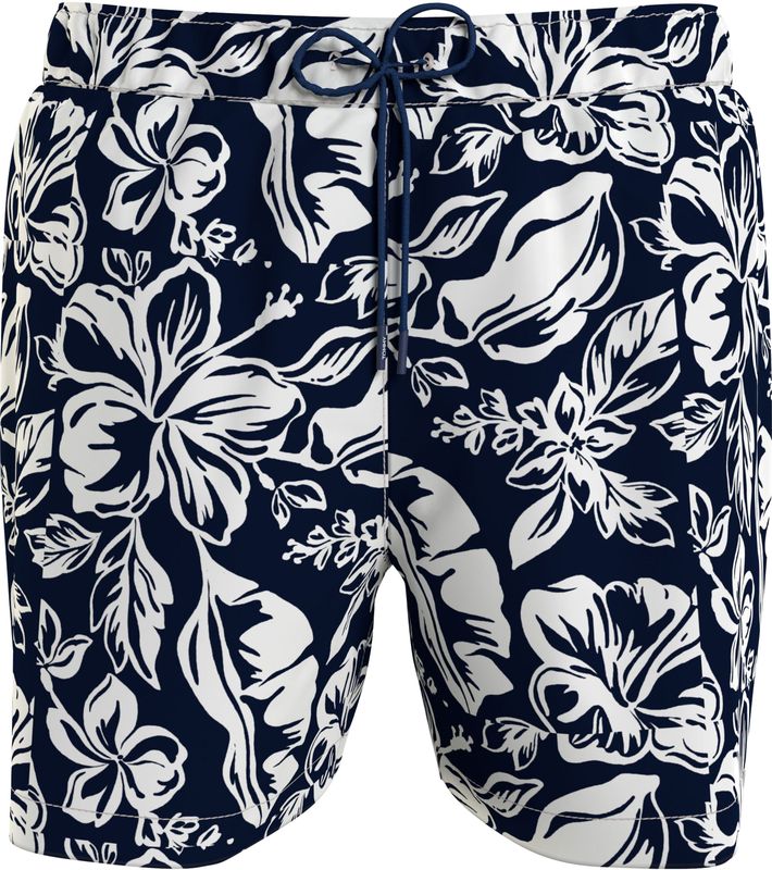 Tommy Hilfiger - Medium Drawstring - Zwembroek - Wit - Heren