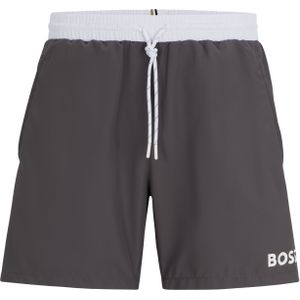HUGO BOSS Starfish swim shorts, heren zwembroek, middengrijs