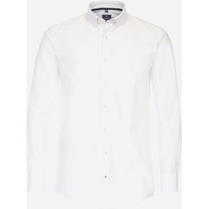 3 voor 99 | Redmond comfort fit overhemd, popeline, wit 49/50