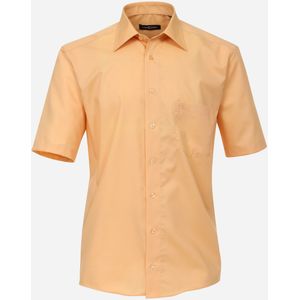 CASA MODA comfort fit overhemd, korte mouw, popeline, oranje 53