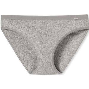 SCHIESSER Naturschonheit slip (1-pack), dames rio slip grijsmelange