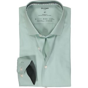 OLYMP 24/7 modern fit overhemd, dynamic flex, groen 39