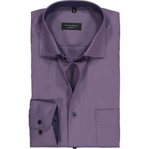 ETERNA comfort fit overhemd, Oxford heren overhemd, paars (contrast) 45