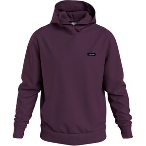 Calvin Klein heren hoodie katoen, Cotton Comfort Hoodie, paars -  Maat: S