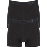 TEN CATE Basics men shorty (2-pack), heren boxers kort, zwart -  Maat: L