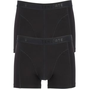 TEN CATE Basics men shorty (2-pack), heren boxers kort, zwart -  Maat: M