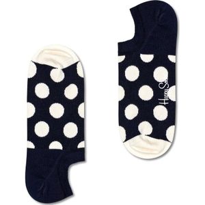 Happy Socks Big Dot No Show Sock, onzichtbare unisex sneakersokken