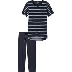 Pyjama Schiesser Women 161067 Nightwear Nightblue