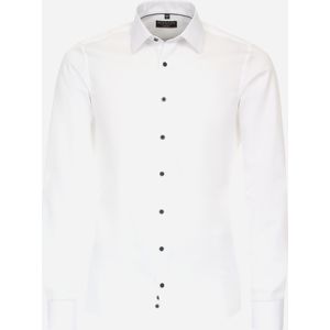 3 voor 99 | Redmond slim fit overhemd, popeline, wit 43/44