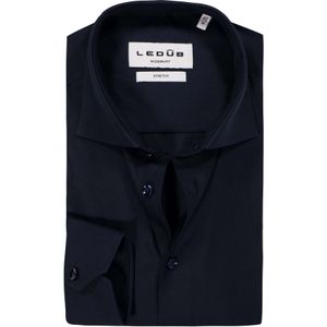 Ledub modern fit overhemd, popeline, lichtblauw