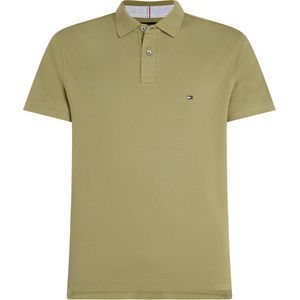 Tommy Hilfiger 1985 Regular Polo, heren poloshirt, licht olijfgroen