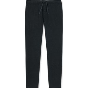 SCHIESSER Mix+Relax loungebroek lang, heren loungebroek lang jersey zwart