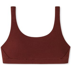 SCHIESSER - Pure Rib - Bralette - Terracotta