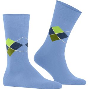 Burlington Multi King herensokken, blauw (light blue)