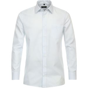 3 voor 99 | Redmond comfort fit overhemd, popeline, blauw gestreept