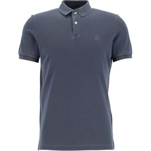 Marc O'Polo shaped fit polo, heren poloshirt, donkerblauw -  Maat: XL
