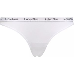 Calvin Klein dames thong (1-pack), string, wit -  Maat: S