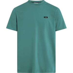 Calvin Klein Thermo Tech Pique T-shirt, heren T-shirt korte mouw O-hals, groen -  Maat: XL