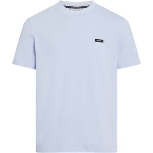 Calvin Klein Thermo Tech Pique T-shirt, heren T-shirt korte mouw O-hals, blauw -  Maat: S
