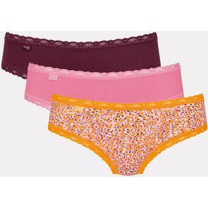 Sloggi Women 24/7 Weekend Hipster (3-pack), dames slip, verschillende kleuren -  Maat: 38