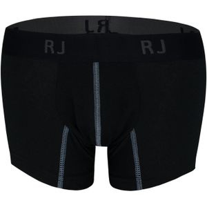 RJ Bodywear Thermo Cool basket short (1-pack), temperatuur regulerende boxershort heren kort, zwart -  Maat: XXL