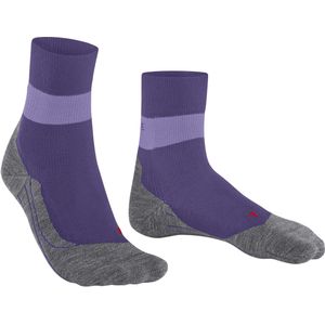 FALKE RU Compression Stabilizing dames running sokken, paars (amethyst)