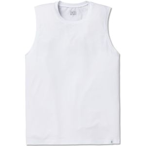 SCHIESSER Long Life Soft singlet (1-pack), heren onderhemd modieuze snit wit