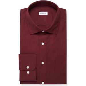 Seidensticker slim fit overhemd, popeline, rood