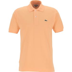 Lacoste Classic Fit polo, licht zalmkleurig -  Maat: XL