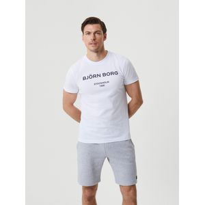 Bjorn Borg logo T-shirt, wit