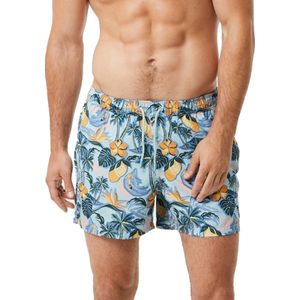Bjorn Borg Print Swim Shorts, heren zwembroek, citroenen print - Maat: L