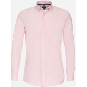 3 voor 99 | Redmond comfort fit overhemd, popeline, roze 41/42