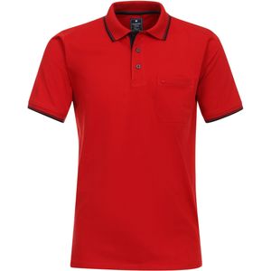 Redmond regular fit heren polo, jersey, rood